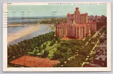 1947 Postcard Edgewater Beach Hotel & Recreation Grounds Chicago IL picture