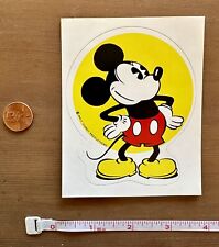 Vintage Walt Disney World Productions Mickey Mouse Sticker Decal 1970s picture