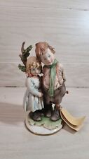 Capodimonte Giuseppe Cappe G Calle Sculpture Brother & Sister Works of Art Italy picture