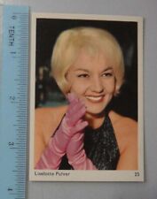 Vintage Asian Trading Collector Cards - LISELOTTE PULVER #25 picture