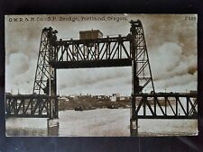 OWR&N Co, SP Bridge, Portland, OR - Early 1900s, Rough Edges picture