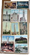 New York City vintage postcard lot of 12. Hotel, church, universities, Landmarks picture