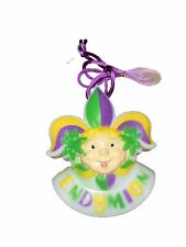 2024 Krewe Of Endymion 36” Jumbo Glow LIGHT UP Mascot Medallion Mardi Gras BEAD picture
