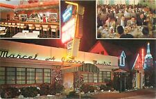 c1950s The French Cafe Restaurant, Montebello, California Postcard picture