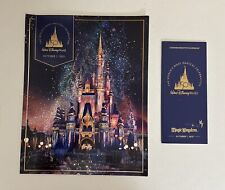 Walt Disney World 50th Anniversary Theme Park Commemorative Poster & Map Oct 1st picture
