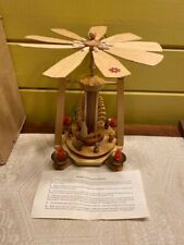 Vintage Wood German Dregeno Windmill Pyramid Mint/Box picture