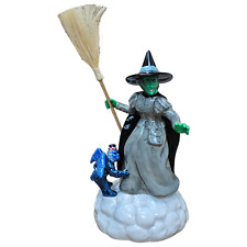 VTG Wizard of Oz Enesco Wicked Witch of the West Music Box Winged Monkey 1999 picture