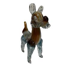 Scottie Scottish Terrier Scotty Dog Glass Figurine Art Glass picture