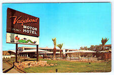 Vagabond Motor Hotel Phoenix Arizona chrome Postcard A558 picture