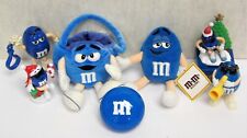Vintage Mars M&M's Blue Almond Spokescandy Collector's Lot of 7 061323WT4 picture