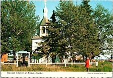 Vintage Postcard ~~ Kenai, Alaska ~~ Russian Church picture
