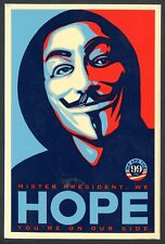 Mr President We Hope You're On Our Side We Are the 99% Obey Giant Shepard Fairey picture