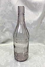 1890s Amethyst Hayner Whiskey Distillery Troy, Ohio Design Patented Nov 30, 1897 picture