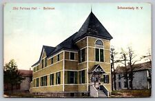 Odd Fellows Hall - Bellevue Schenectady New York - Antique Postcard c. 1909 picture