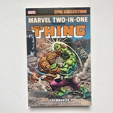 Marvel Two-In-One Presents The Thing Cry Monster Epic Collection Vol. 1 Hulk picture