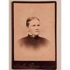 Antique Cabinet Card- Man In Military Uniform Shadle & Busser York, PA picture