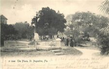 FL, Saint Augustine, Florida, The Plaza, Rotogarph No. A-15048 picture