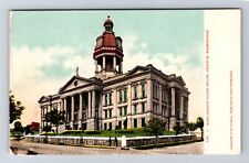 Seattle WA-Washington, King County Court House, Antique, Vintage c1907 Postcard picture