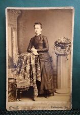 antique BEAUTIFUL FASHION DRESS YOUNG LADY PHOTOGRAPH lebanon pa groeff picture
