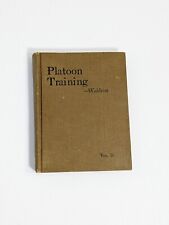 1920 US Army Platoon Training Volume 2 Book picture