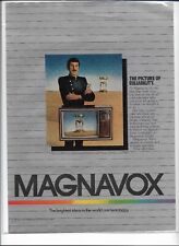 1981 Leonard Nimoy (Spock) Magnavox Magazine Print Ad - 8x11 picture