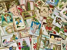550 Vintage Christmas Postcards fantastic assortment picture