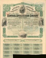 Central Appalachian Co. - Stock Certificate - General Bonds picture