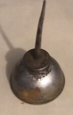 Vintage 6” Thumb Oil Can Eagle picture