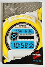 Vintage 1997 Casio G Shock Wrist Watch Retail Store Catalog Guide Baby G NOS USA picture