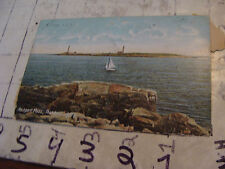 Orig Vint post card 1906 THATCHERS LIGHTS, ROCKPORT MASS picture