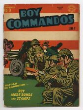 Boy Commandos #3 FR/GD 1.5 1943 picture