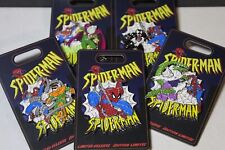 Disney Marvel Spider-Man Limited Re 5 Pin Set Venom Mysterio Dr Octupus Lizard picture