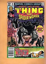 MARVEL TWO-IN-ONE #85 vintage comic book SPIDER-WOMAN vf- picture