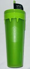 23 STARBUCKS Halloween Christmas Slime Green Glow in the Dark Tumbler Cup 24oz picture