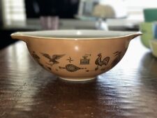 Vintage Pyrex Early Americana Mixing Bowl 4 Qt picture
