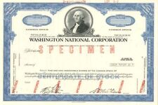 Washington National Corporation - Specimen Stocks & Bonds picture