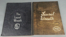 2 Vintage The Laurel Wreath 1957 & 1961 Lancaster Mennonite School Yearbook PA picture