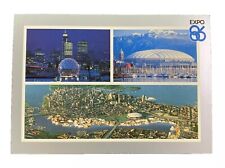 Expo 86 Fairsite Vancouver British Columbia Canada Multiview Postcard Unposted picture