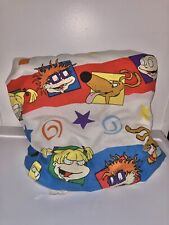 Vintage 90’s 1997 RUGRATS Twin Flat Sheet Nickelodeon  picture