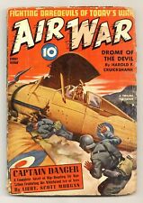 Air War Pulp Sep 1940 Vol. 1 #1 GD 2.0 picture