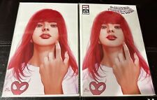 AMAZING SPIDER-MAN #74- INHYUK LEE Cover  Trade And Virgin Set-NM In Mylar Bags picture