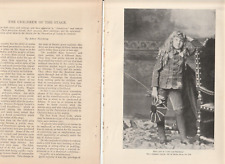 1894 CHILD ACTORS Magazine ARTICLE Pages~ELSIE LESLIE~Nanon Fowler~ALICE PIERCE picture