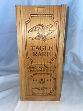 Eagle Rare Kentucky Straight Bourbon Whiskey empty Wood BOX  - 101 Proof picture