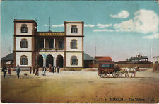 PC EGYPT, ISMAILIA, THE STATION, Vintage Postcard (b39466) picture