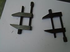 Pair (2) L.S. Starrett No. 161-C Parallel Clamps, USA, machinist picture