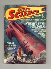 Super Science Stories Pulp Aug 1942 Vol. 4 #1 GD- 1.8 picture