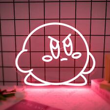 Kirby Neon Sign, Gaming Anime Dimmable Star Light Wall Decor, Kirby Neon Light picture