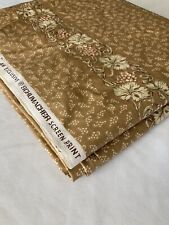 F. Schumacher & Co. Vintage Cotton Fabric Screen Print 6 1/2 Yards picture