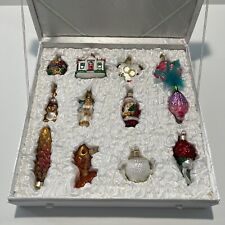 Merck Family Old World Christmas Bride Ornament Collection Set of 12 with Box picture