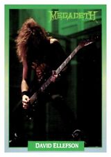 1991 Brockum Rock Cards #43 David Ellefson MEGADETH picture